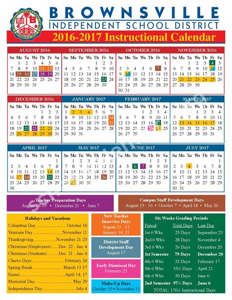 Brownsville Isd Calendar